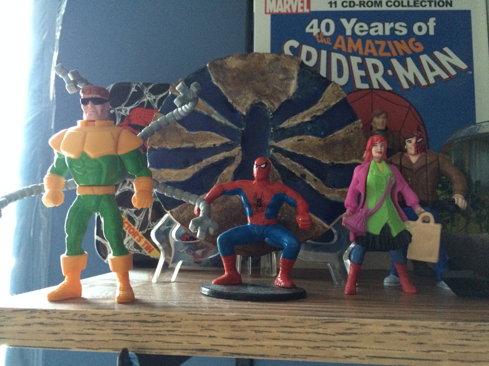 McDonald's  Marvel The Amazing Spider-Man spiderman Under 3 toy 1994 MIP 