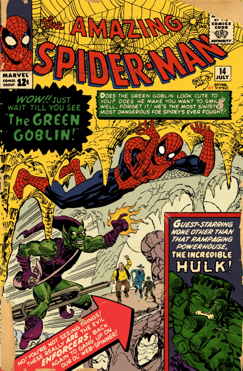 Erik Larsen Recreates Ditko Classics - Spider Man Crawlspace