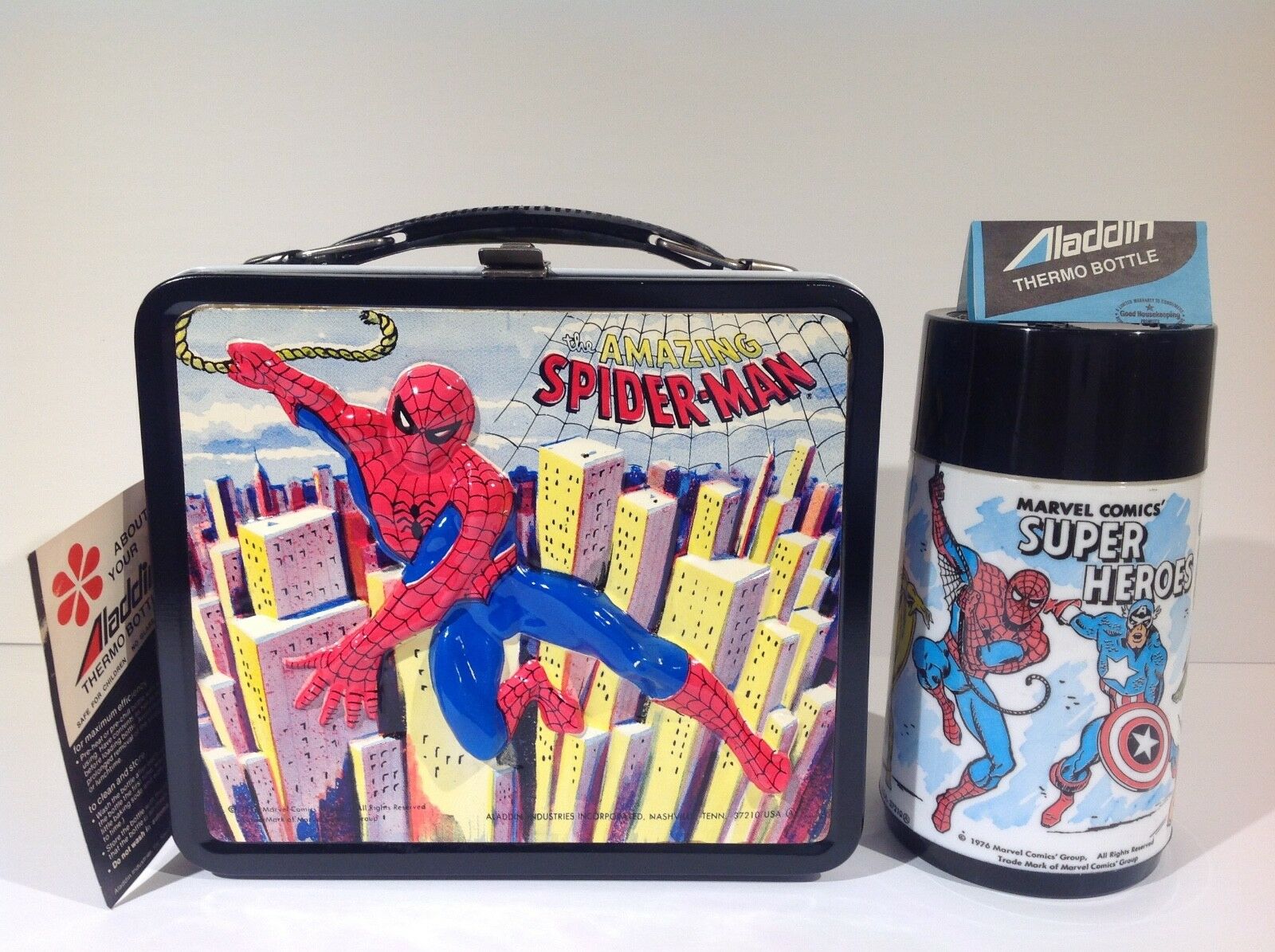 Spider-Man | Soft Lunch Box | Thermos