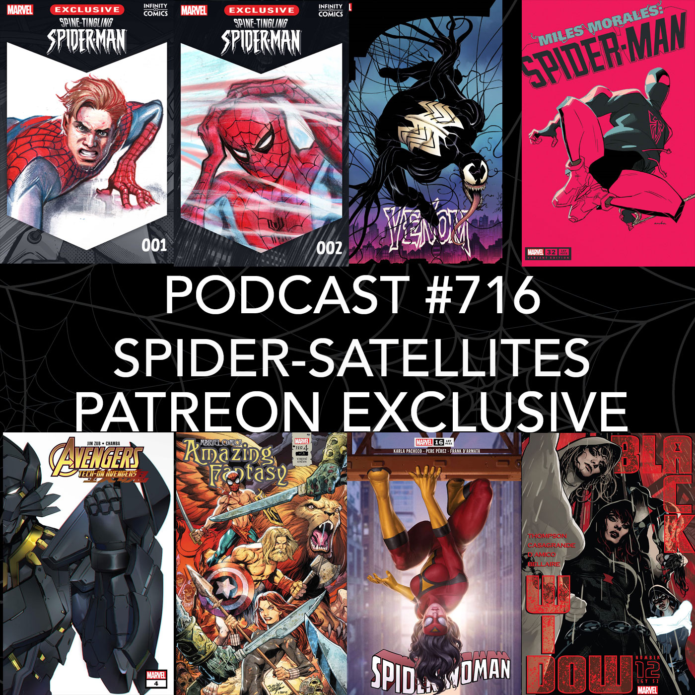 Podcast #716 Spider-Satellites