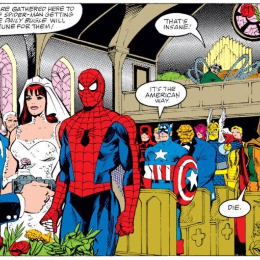 Spider-Man wedding dream