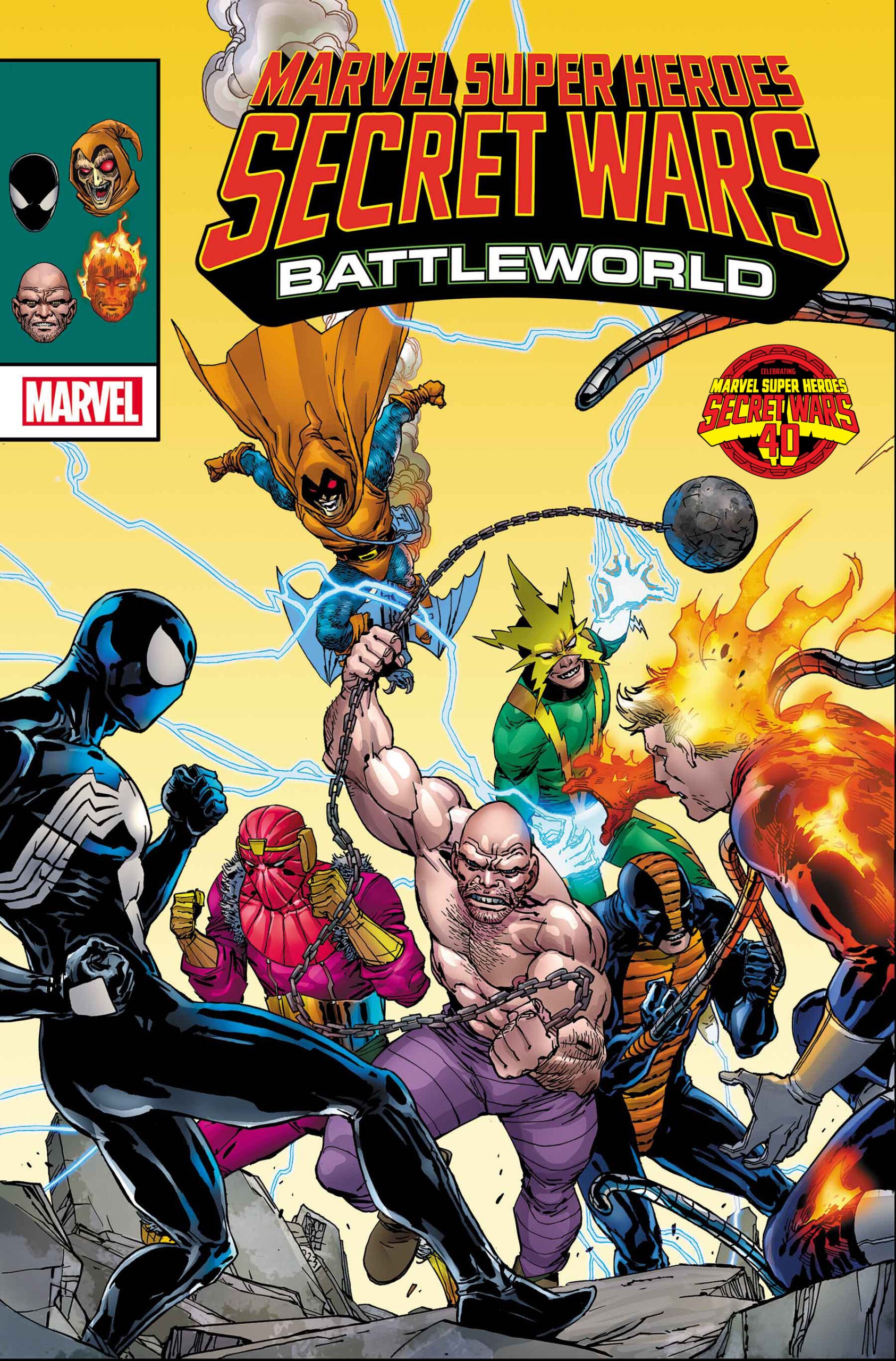 Marvel Battleworld: S1 Mega Pack (Spider-Man) - Gioco Da Tavolo Collezionabile Cooperativo, Con 6 Personaggi E Thanostones, Dai 6 Anni